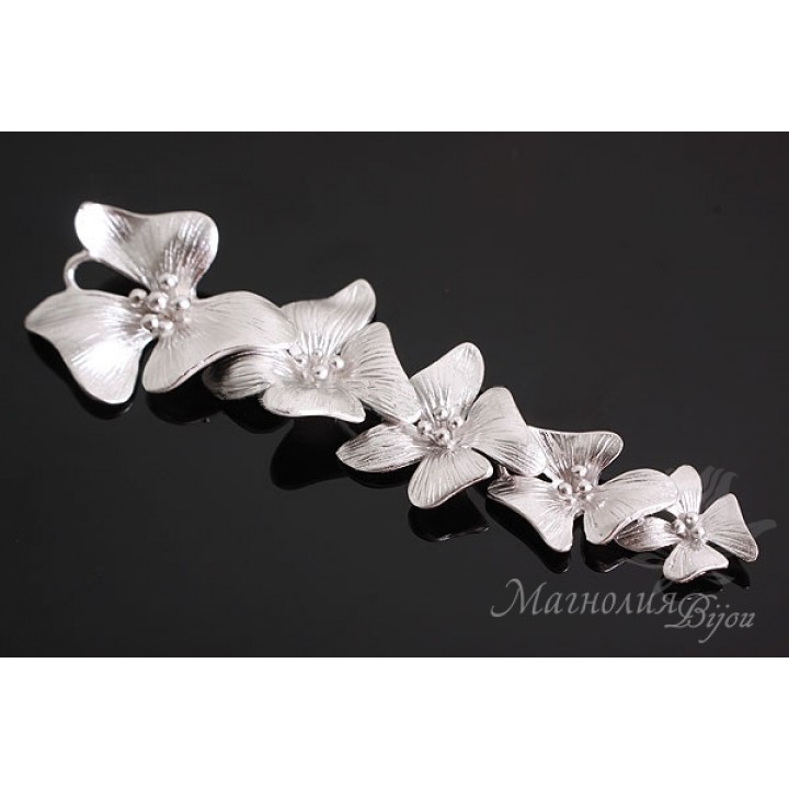 КОННЕКТОР "Камилла", родиевое покрытие