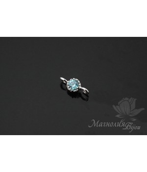 КОННЕКТОР "Топаз Baby" 3,5 мм, родиевое покрытие КОННЕКТОР "Топаз Baby" 3,5 мм, родиевое покрытие