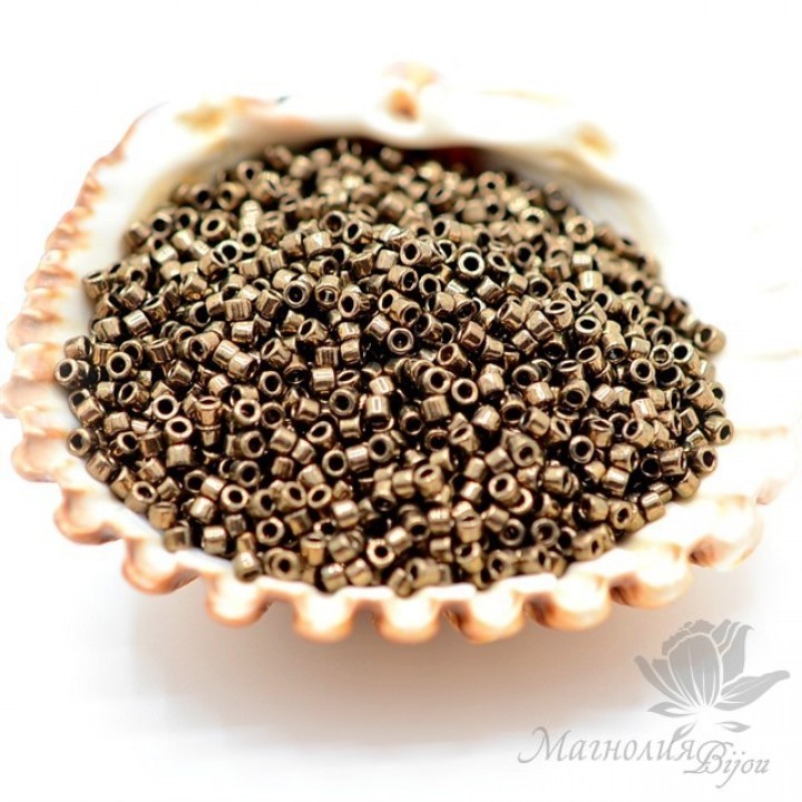 Бисер Delica DB022 Bronze, 5 грамм