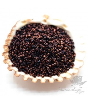 Бисер Delica DB1002 Metallic Gold Iris, 5 грамм