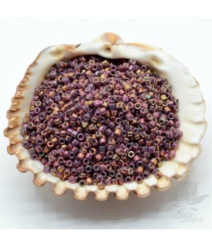 Бисер Delica DB1013 Metallic Teaberry Luster, 5 грамм