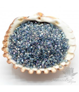 Бисер Delica DB111 Transparent Grey Luster AB, 5 грамм