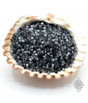 Бисер Delica DB1818 Dyed Rustic Grey Silk Satin, 5 грамм