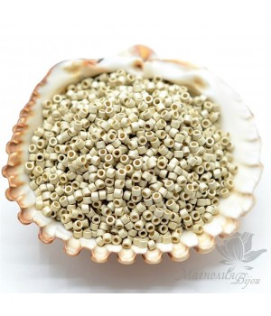 Бисер Delica DB1831F Duracoat Galvanized Matt Silver, 5 грамм