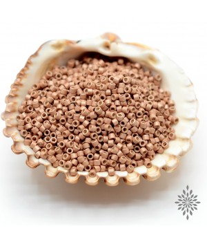 Бисер Delica DB1834F Duracoat Galvanized Matt Champaigne, 5 грамм