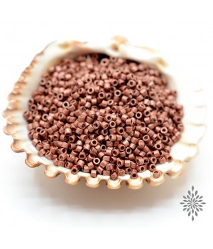 Бисер Delica DB1842F Duracoat Galvanized Matt Dark Cranberry, 5 грамм