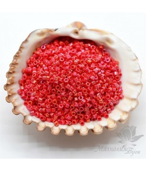 Бисер Delica DB214 Opaque Red Luster, 5 грамм