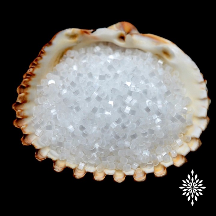 Бисер Delica DB635 Crystal White Silk Satin, 5 грамм