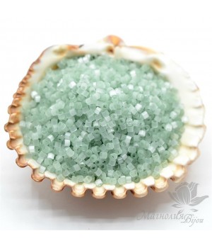 Бисер Delica DB829 Pale Moss Green Silk Satin, 5 грамм