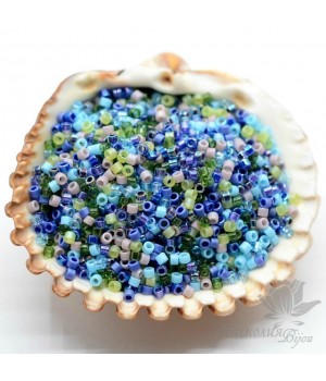 Бисер Delica Mix14 Gemstones, 5 грамм Бисер Delica Mix14 Gemstones, 5 грамм