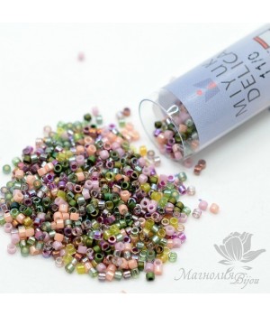 Бисер Delica цилиндрический Mix21-TB, туба 7,2 грамма Бисер Delica цилиндрический Mix21-TB, туба 7,2 грамма