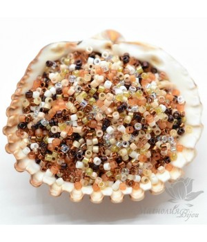 Бисер Delica цилиндрический Mix22 11/0, 5 грамм Бисер Delica цилиндрический Mix22 11/0, 5 грамм