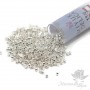 Бисер Delica DB551 Sterling Silver Plate, туба 7.2 грамма