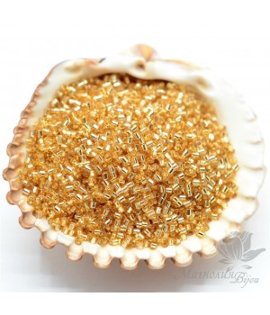 Бисер Delica цилиндрический S0042, металлик, 5 грамм