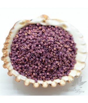 Бисер Delica цилиндрический S1016, металлик, 5 грамм