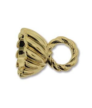 КОНЦЕВИК для браслета/бус Elegant Elements(CLSP202-GP)