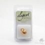 КОНЦЕВИК для браслета/бус Elegant Elements(CLSP202-GP)