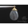 ПОДВЕСКА-КАПЛЯ "Лабрадорит", позолота 16 карат