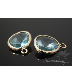 ПОДВЕСКА "Aqua elegant", позолота 14 карат