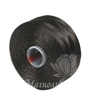 Нить для бисера S-Lon AA, Chocolate 