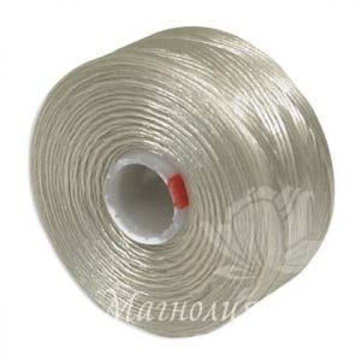 Нить для бисера S-Lon AA, Dark Cream