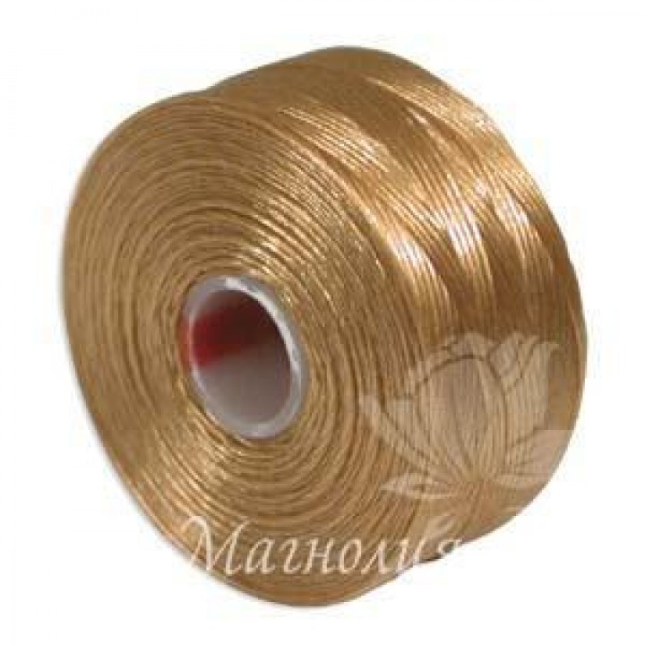 Нить для бисера S-Lon AA, Light Brown