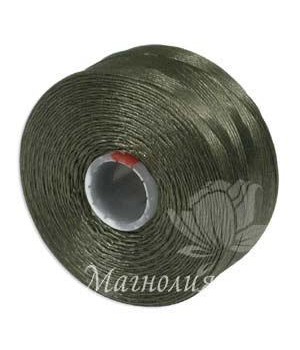 Нить для бисера S-Lon AA, Olive