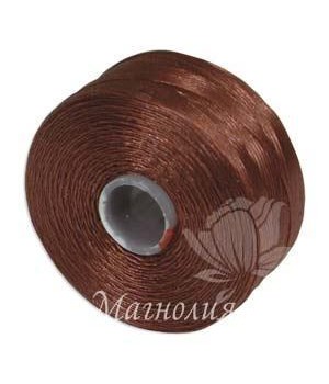 Нить для бисера S-Lon AA, Sienna