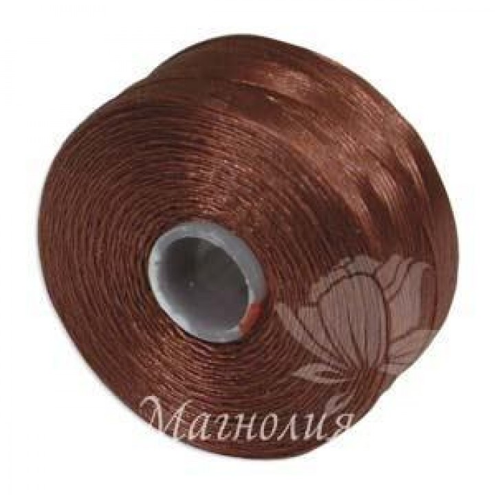 Нить для бисера S-Lon AA, Sienna