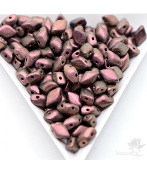 GemDuo "Polychrome Plum" 8 : 5мм, 5 грамм GemDuo "Polychrome Plum" 8 : 5мм, 5 грамм