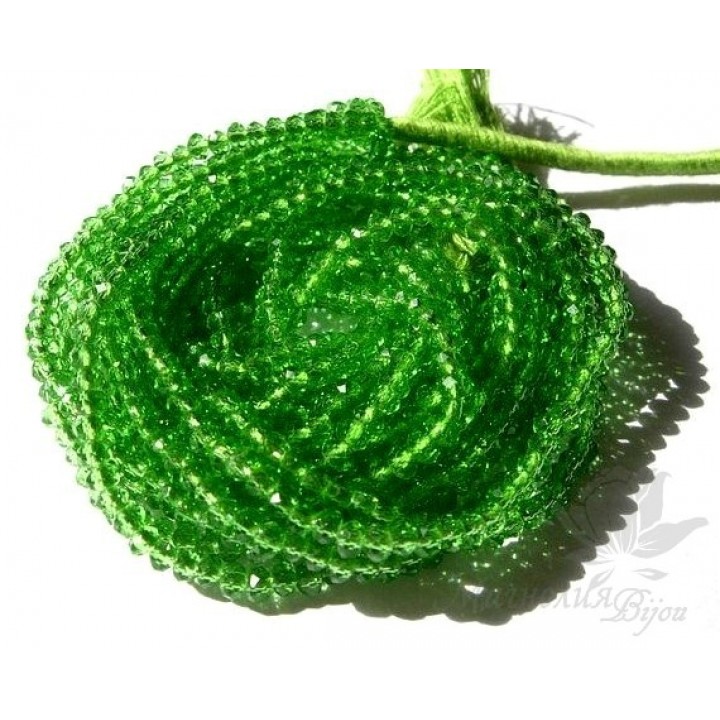 ПЕРИДОТ лабораторный, рондель 3,5-4мм