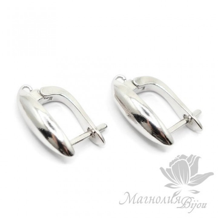 ШВЕНЗЫ "Лодочка", цвет платина