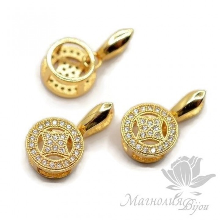 БЕЙЛ-КОННЕКТОР "Геометрия", цвет золото