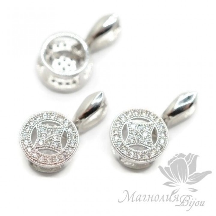 БЕЙЛ-КОННЕКТОР "Геометрия", цвет платина