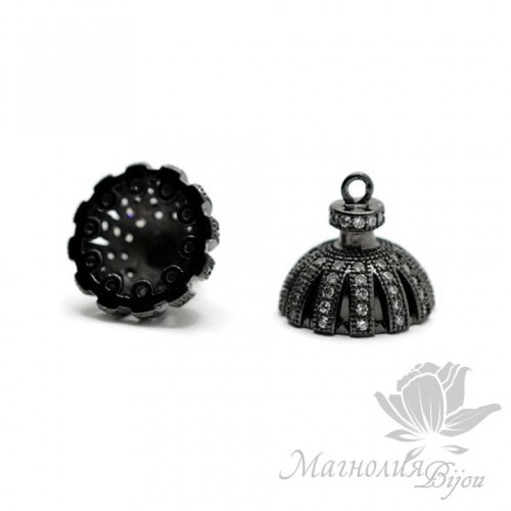 ШАПОЧКА для кисти 12мм, чернение