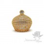 ПОДВЕСКА-КОНЦЕВИК "Купол" 20мм, позолота 