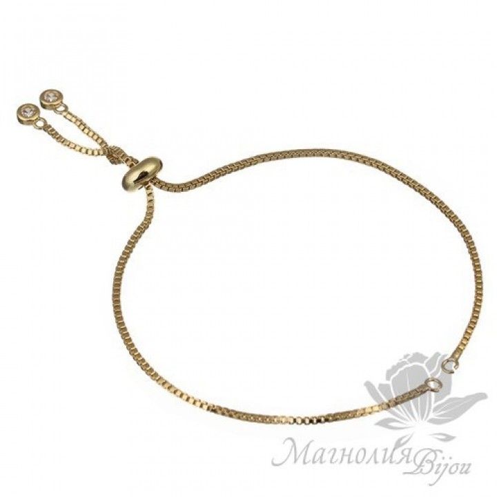 ОСНОВА ДЛЯ БРАСЛЕТА, цвет золото