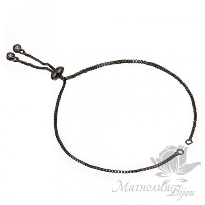 ОСНОВА ДЛЯ БРАСЛЕТА, цвет черный