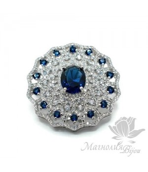 КОННЕКТОР для сотуара "Сапфир" 38мм, цвет платина