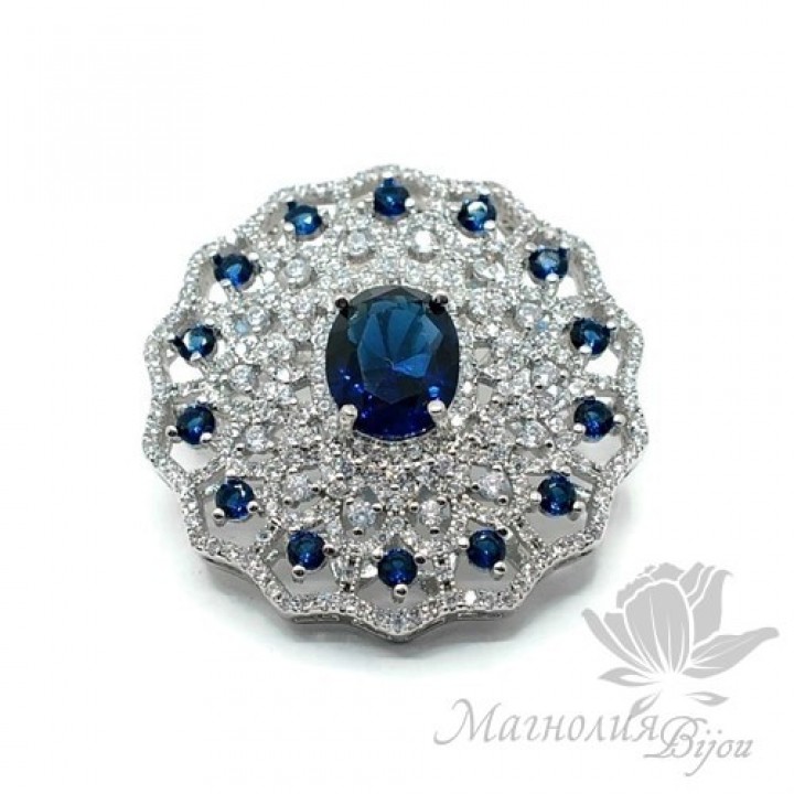 КОННЕКТОР для сотуара "Сапфир" 38мм, цвет платина