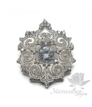 КОННЕКТОР "Версаль", цвет платина