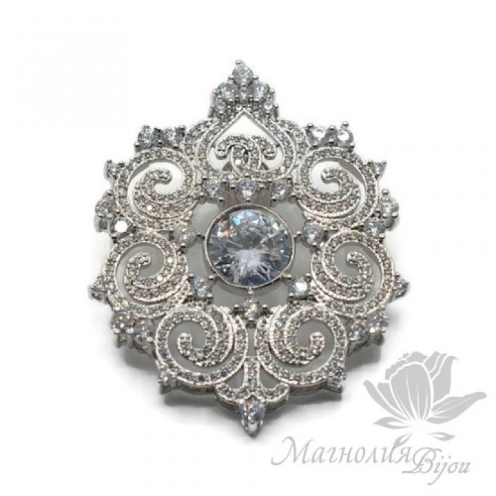 КОННЕКТОР "Версаль", цвет платина