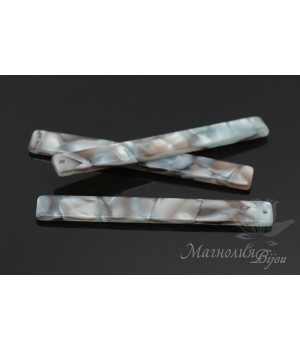 ПОДВЕСКА "Палочка длинная 7 : 60мм", ацетат целлюлозы(пластик)