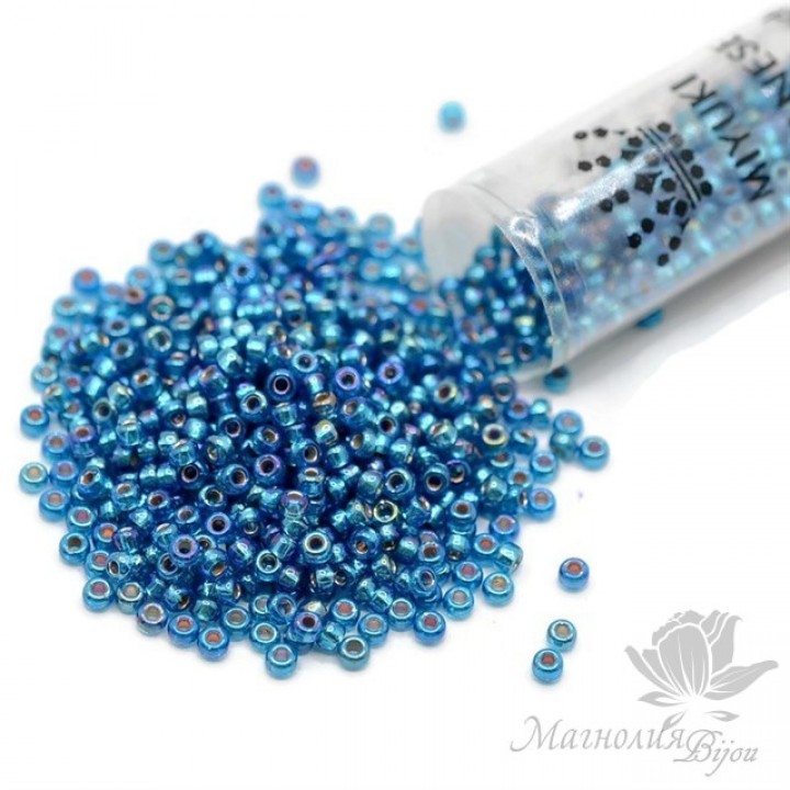Бисер Miyuki 1025 круглый 11/0, туба 24 грамма