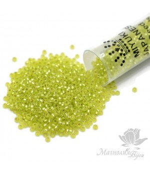 Бисер Miyuki 14F-TB круглый 15/0, туба 8.2 грамма