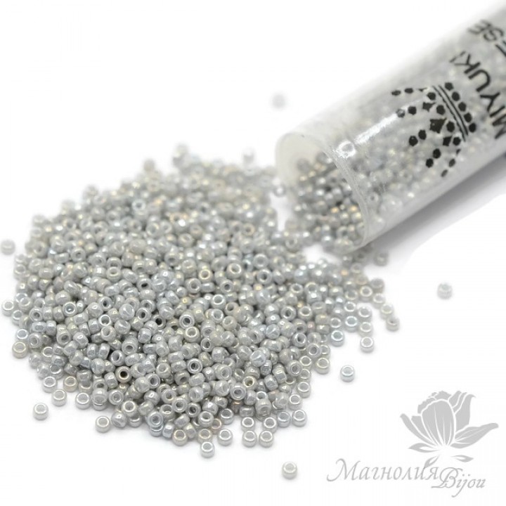Бисер Miyuki 1866-TB круглый 15/0, туба 8.2 грамма