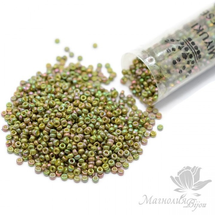 Бисер Miyuki 1897-TB круглый 15/0, туба 8.2 грамма
