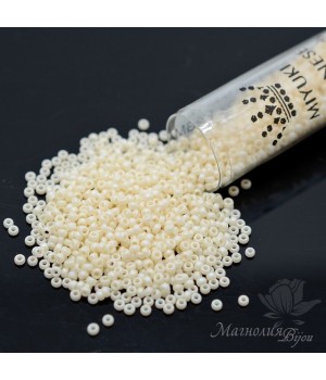 Бисер Miyuki 492FR-TB круглый 15/0, туба 8.2 грамма