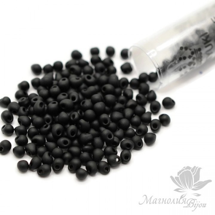 Бисер Miyuki Drops 401F, туба 25 грамм