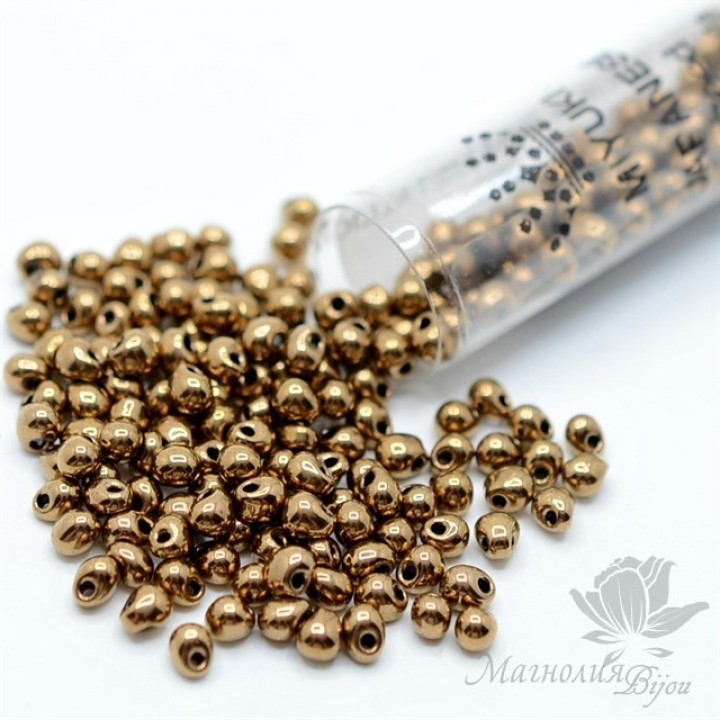 Бисер Miyuki Drops 457, туба 25 грамм